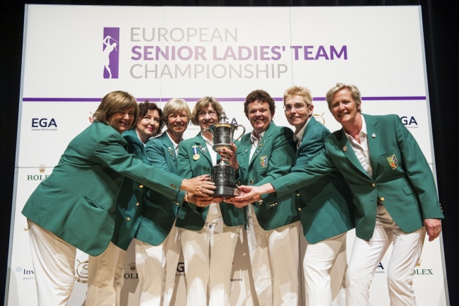 Drużynowe Mistrzostwa Europy Seniorek w golfie - triumf Irlandii. 