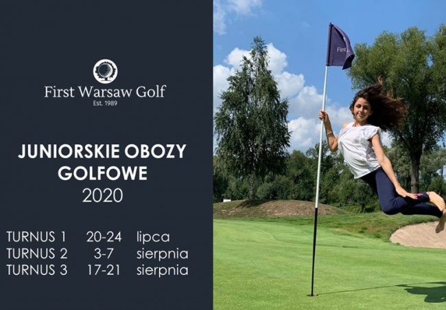 PÓŁKOLONIE GOLFOWE DLA JUNIORÓW w  First Warsaw Golf