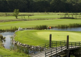 Golfpark Strelasund in Western Pomerania close to the Baltic Sea