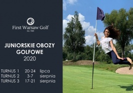 PÓŁKOLONIE GOLFOWE DLA JUNIORÓW w   First Warsaw Golf