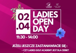 2 kwietnia Ladies Open Day w Golf Park Józefów