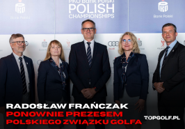 FRAŃCZAK PONOWNIE PREZESEM POLSKIEGO ZWIĄZKU GOLFA