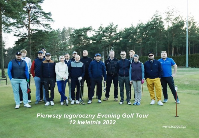  Perwszy tegorocznym Evening Golf Tour 2022