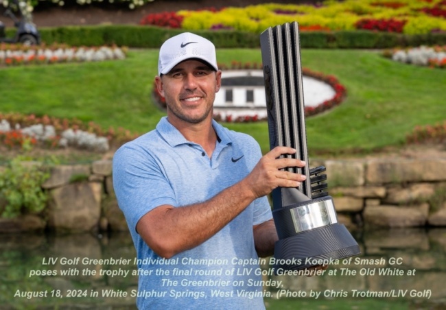 FINAL ROUND RECAP AND NOTES: LIV GOLF GREENBRIER 