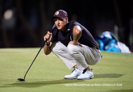 MERONK LEADS AFTER A 10-UNDER 62; LEGION XIII OWNS 7-SHOT TEAM LEAD