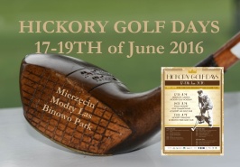 HICKORY GOLF DAYS   17-19TH of June 2016