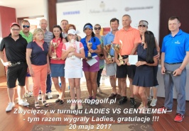 Turniej golfowy - Ladies vs Gentlemen Sobienie Królewskie Golf & Country Club