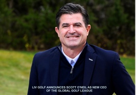 LIV GOLF OGŁASZA SCOTT O'NEIL NOWYM PREZESEM GLOBALNEJ LIGI GOLFA
