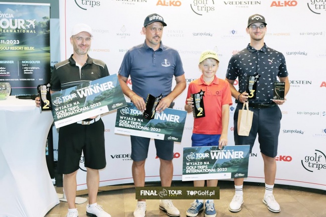 ZWYCIĘZCY WIELKIEGO FINAŁU GOLF TRIPS TOUR 2023!