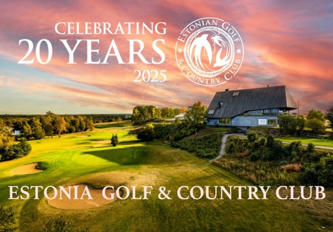 ESTONIAN GOLF & COUNTRY CLUB świętuje swoje 20-lecie