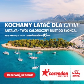 CORENDON AIRLINES STARTUJEMY!