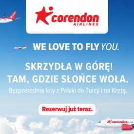 CORENDON AIRLINES STARTUJEMY!