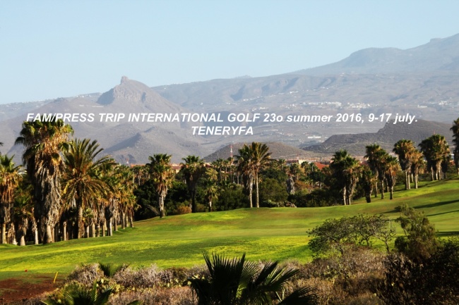 FAM/PRESS TRIP INTERNATIONAL GOLF 23º summer 2016, 9-17 july.