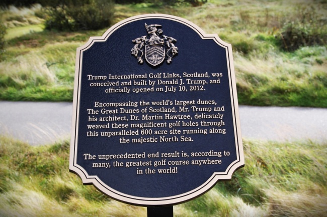 Trump International Golf Links, Scotland  Menie Estate, Balmedie, Aberdeenshire 
