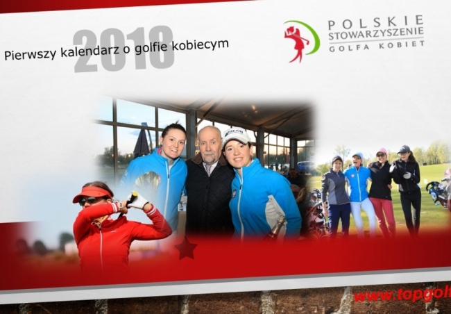 Pierwszy kalendarz o golfie kobiecym na 2018 rok ! 