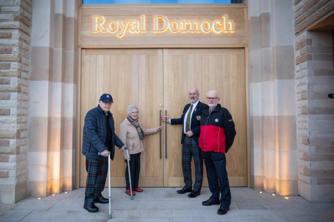 Royal Dornoch Golf Club opens new clubhouse