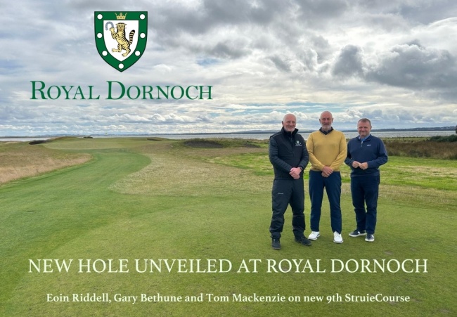 NEW HOLE UNVEILED AT ROYAL DORNOCH