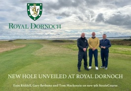 NEW HOLE UNVEILED AT ROYAL DORNOCH