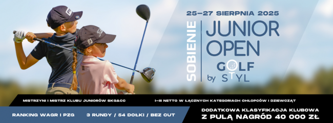 Sobienie Junior Open 2025 by Golf Styl.