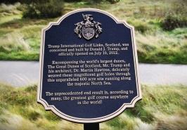 Trump International Golf Links, Scotland  Menie Estate, Balmedie, Aberdeenshire 