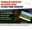 Oferta Karty HCP Golf Park Józefów 2022