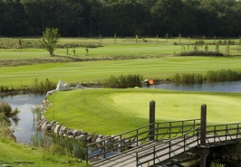 Golfpark Strelasund in Western Pomerania close to the Baltic Sea
